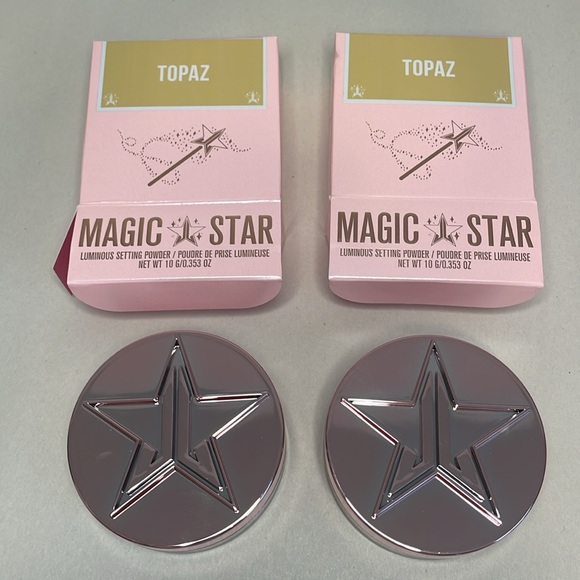Bundle of 2 Jeffree Star Magic Star Luminous Setting Powder in Topaz NEW - Picture 2 of 5